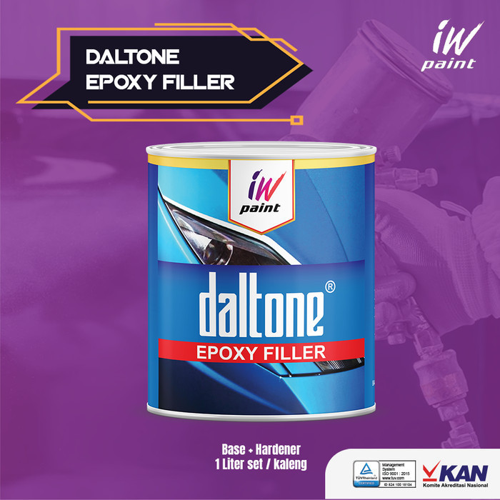Daltone Epoxy Filler cat dasar otomotif IW Paint