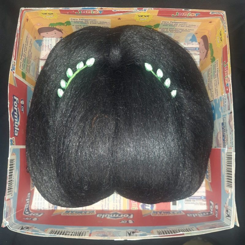 sanggul jawa tekuk besar/ konde tekuk adat jawa/sanggul tearis