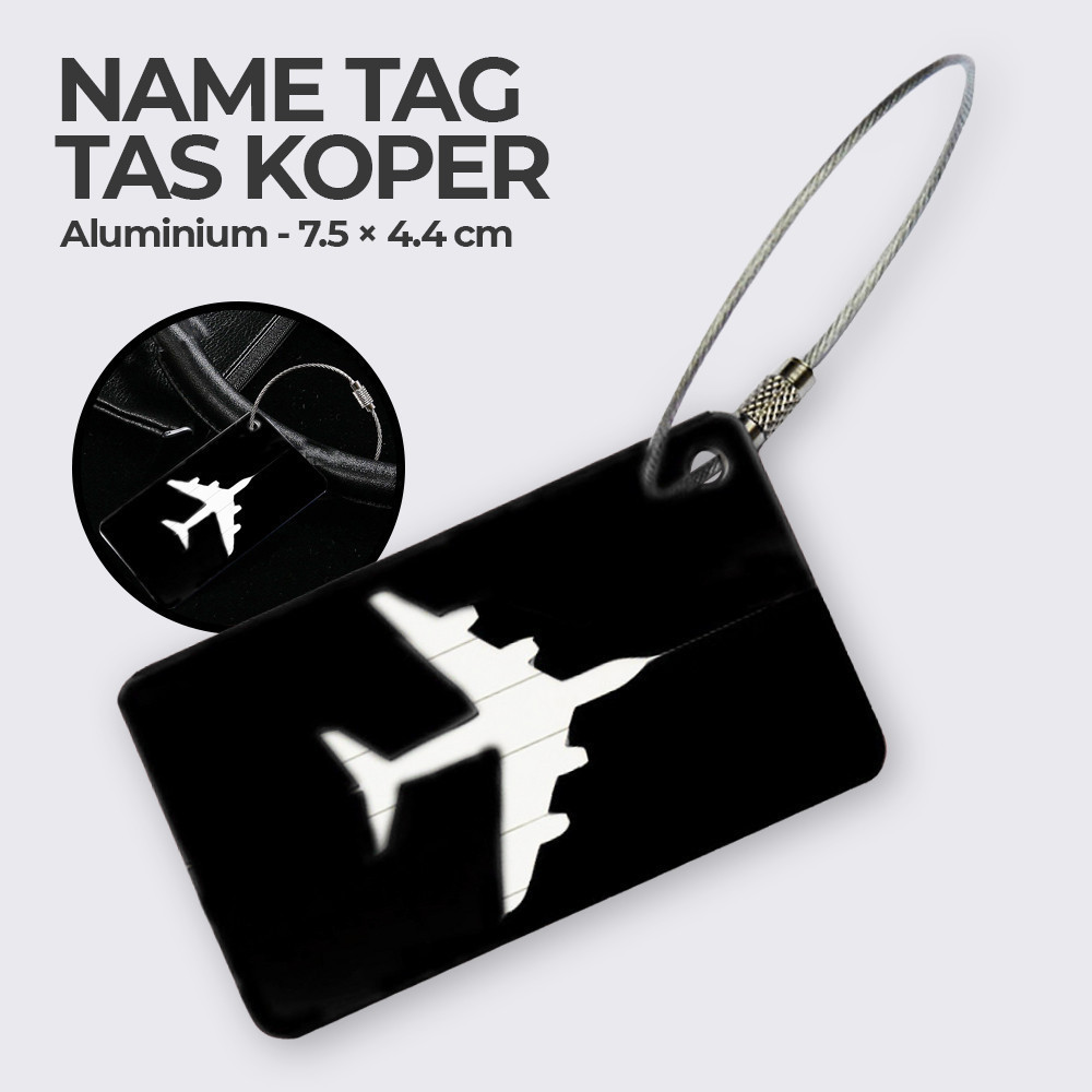 

NTK Name Tag ID Tempat Kartu Nama Tas Koper Aluminium