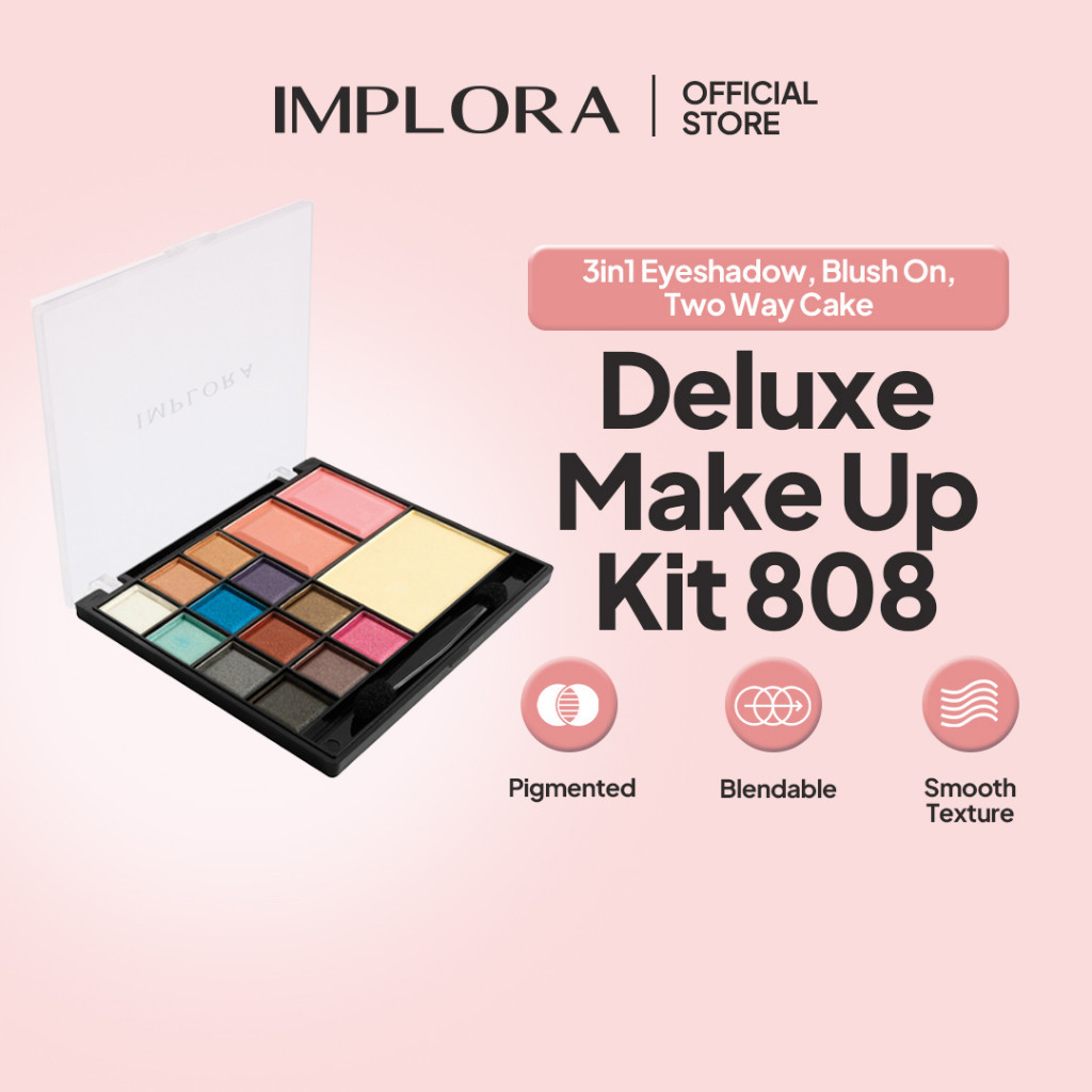 Implora Deluxe Make Up Kit 808 | eyeshadow pallete