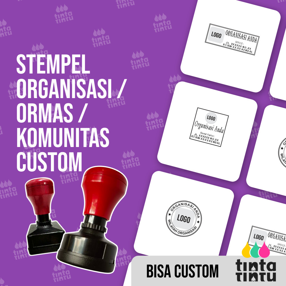 

Stempel Organisasi / Ormas / Komunitas Custom