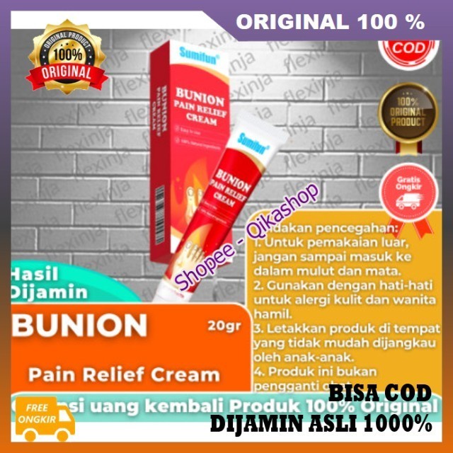 Salep BUNION Pereda Sakit Nyeri Sendi Salep Rematik - BUNION Pain Relief Cream Obat Rematik Nyeri Se