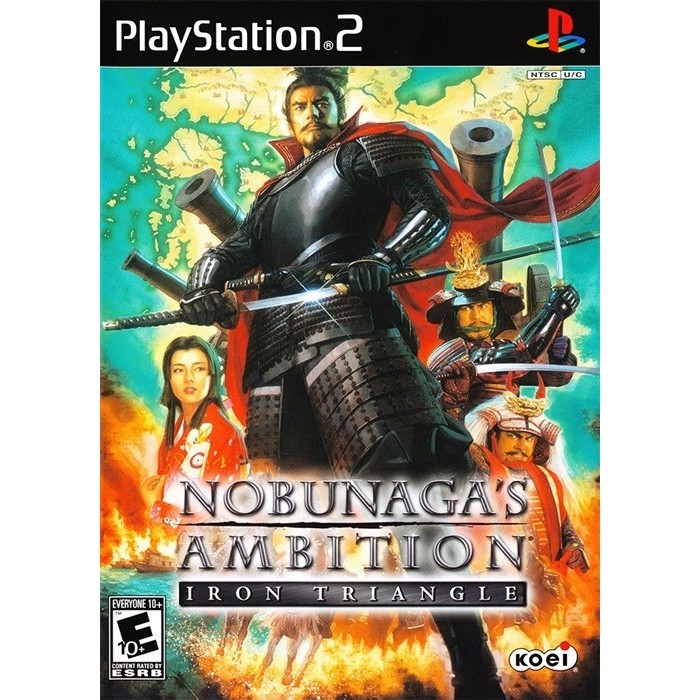 Kaset Playstation 2 - Nobunaga Ambition Iron Triangle