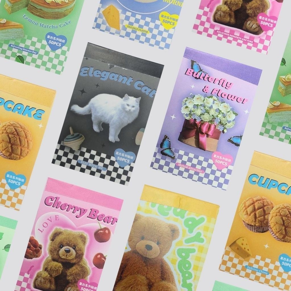 

CUTE DODO MINI STICKER BOOK bahan paper aesthetic scarpbook decorative