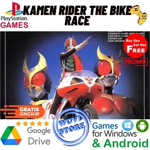 Game PC Kamen Rider The Bike Race Emulator PS1 | Bisa Main di Android atau PC | Beli 1 Gratis 1