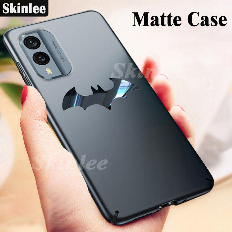 Phone Case Nokia X30 5G Back Cover Luxury Frosted Matte Back Slim Metal Bat man Non-slip Protective 