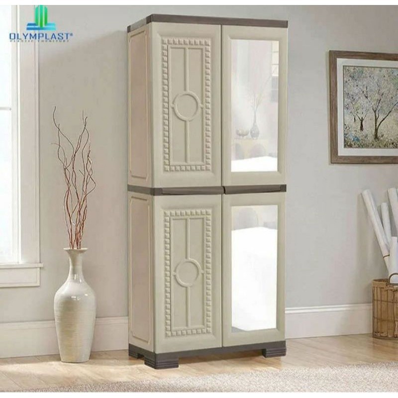 Lemari pakaian plastik Olymplast OMC ST2 GRAHA