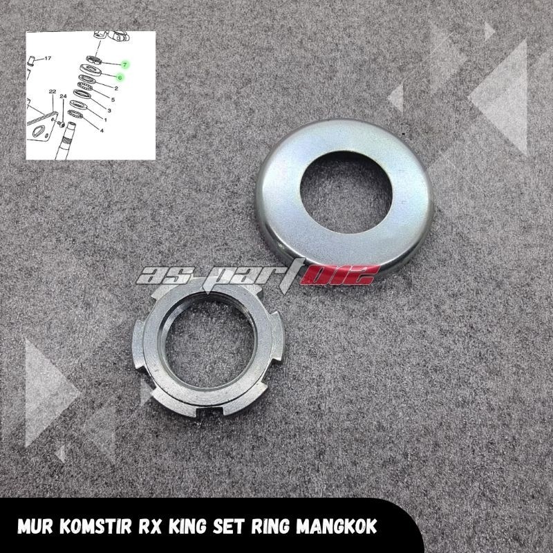 MUR KOMSTIR RX KING SET RING MANGKOK AS. .