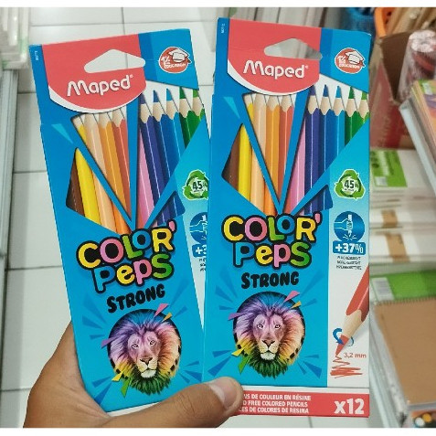 

PENSIL MAPED 12 COLOR PEPS STRONG 862712