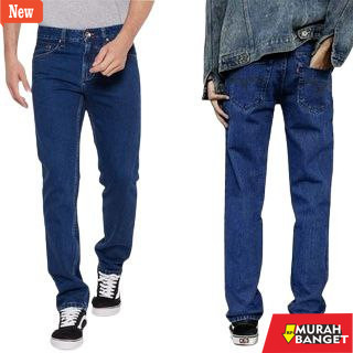 Denim Panjang Pria CELANA JEANS PRIA 27 38 REGULER/ STANDAR Ufc Venum Mma Pantai Gym Lari Fitnes Wa 