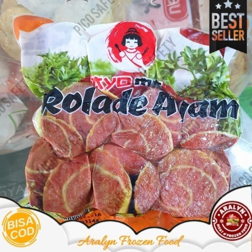 

ROLADE DAGING OLAHAN AYAM AYOMA 450gr ISI 18