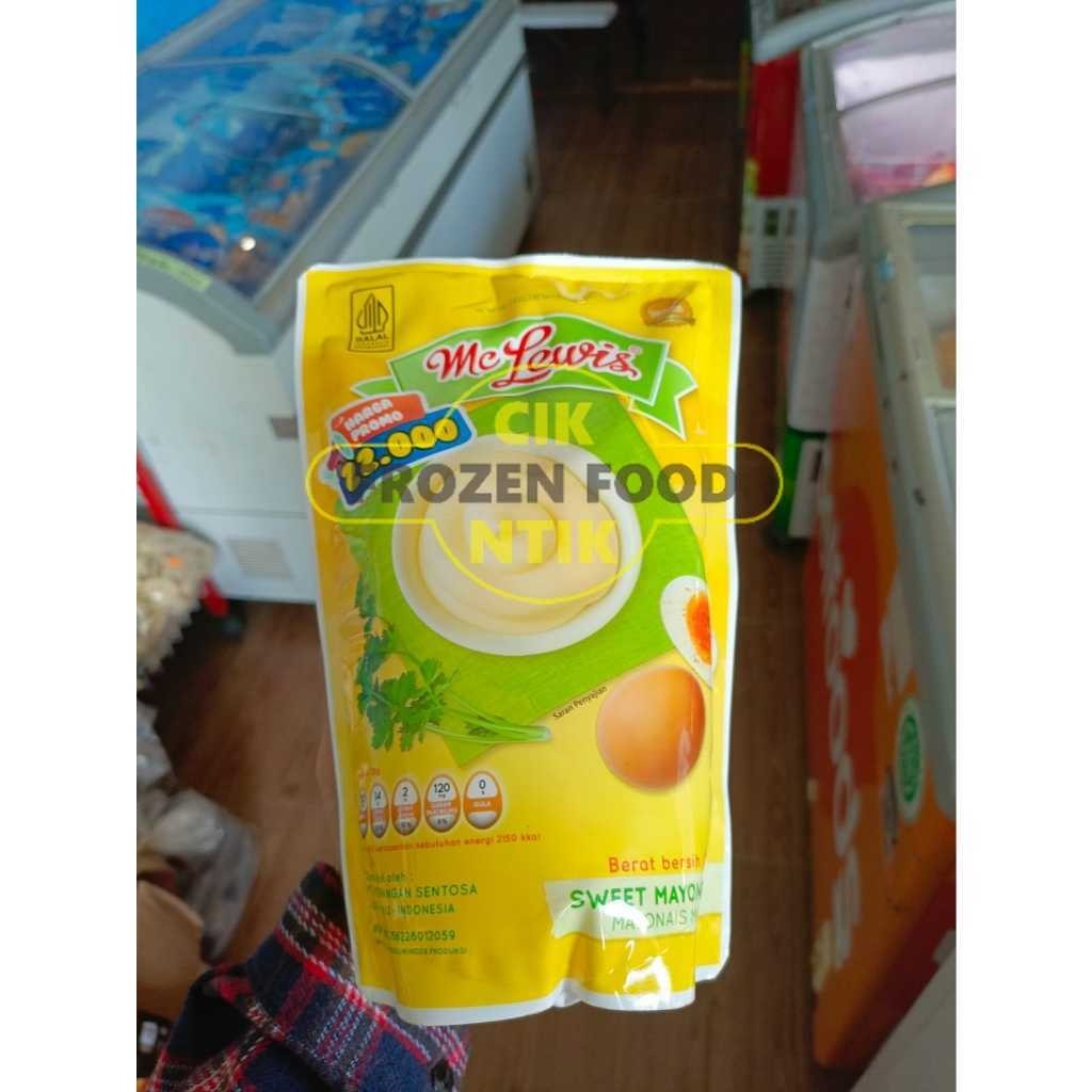 

Frozen food cik ntik Jambi cemilan jajanan seblak korea jepang saos mc lewis sweet mayonaise 1kg saos