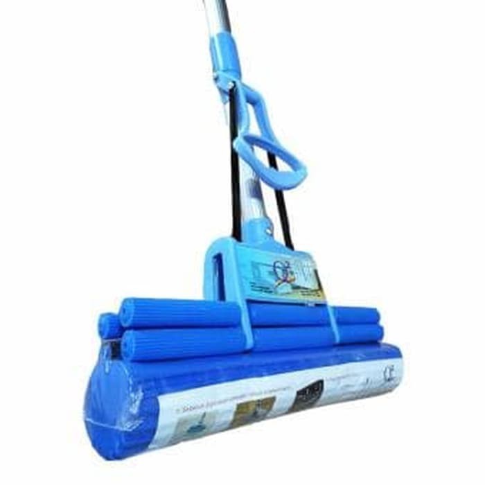 Pel Lantai Rumah Tangga Penyerap Air Pel Kepala Spons Meremas