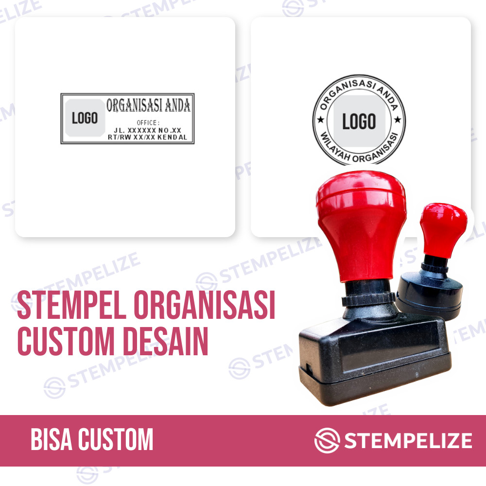 

Stempel Organisasi Custom Desain