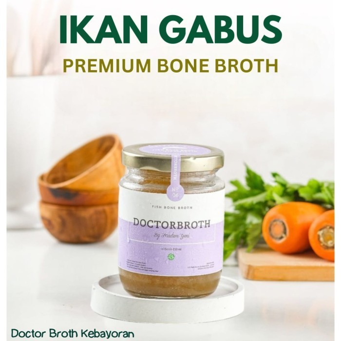 

AD Gabus Fish/ Ikan Kutuk Bone Broth- Kaldu Tulang Doctor Broth Kebayoran