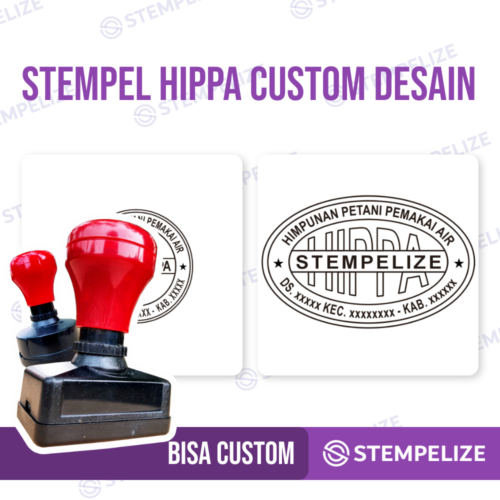 

Stempel HIPPA Custom Desain