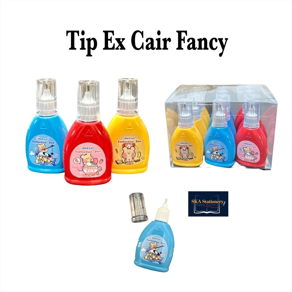 

Tip Ex Cair / Correction Pen Cair Fancy Karakter (Pcs)