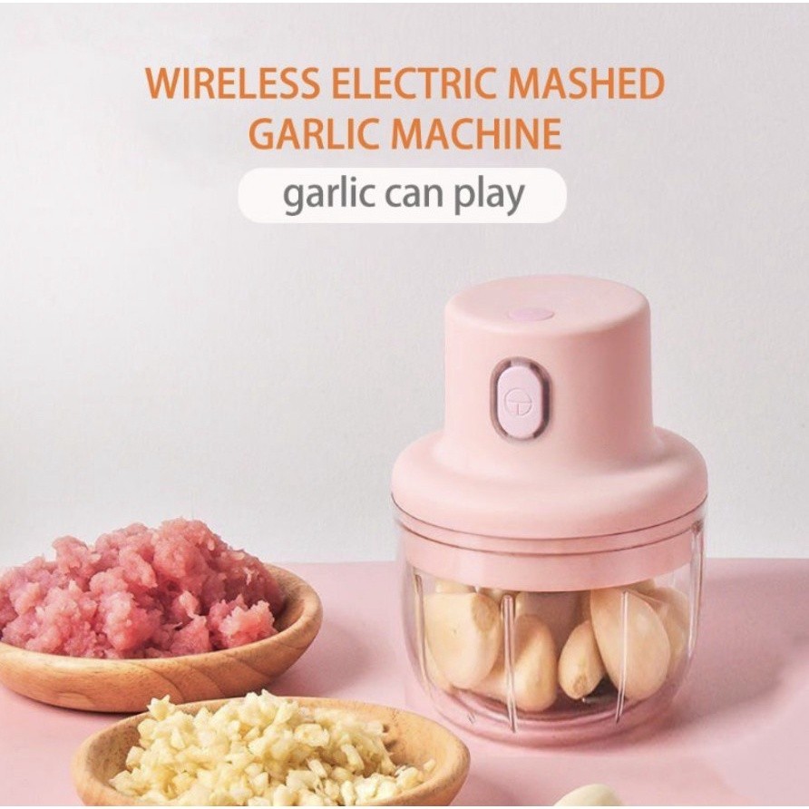 BL Blender Mini USB Charger Blender Portable Listrik Penggiling Bumbu Cabe Bawang