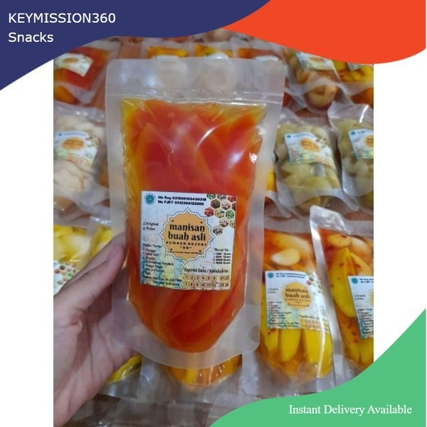 

Manisan Pepaya Buah Segar Asli Dengan Gula Alami Enak