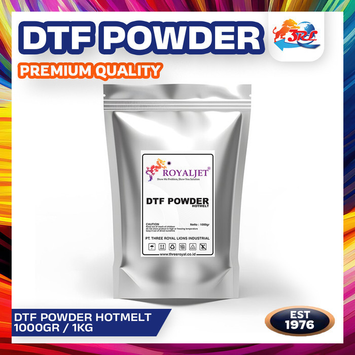 

Best Seller[Promo] POWDER DTF BUBUK DTF HOTMELT 1KG ORIGINAL