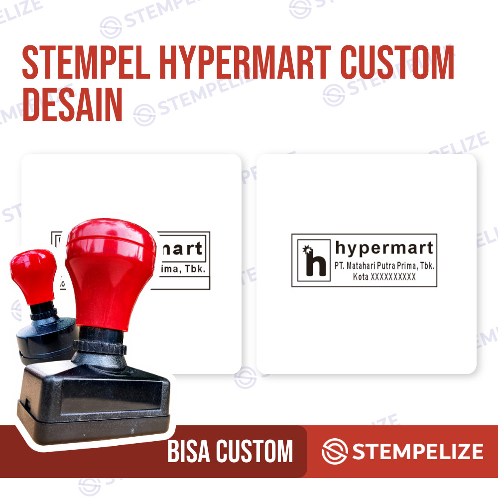 

Stempel Hypermart Custom Desain