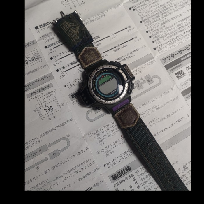 Casio DPX 500 bahan jam tangan