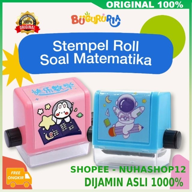 

Stempel Angka Belajar Stempel Roll Soal Matematika 100% ORIGINAL