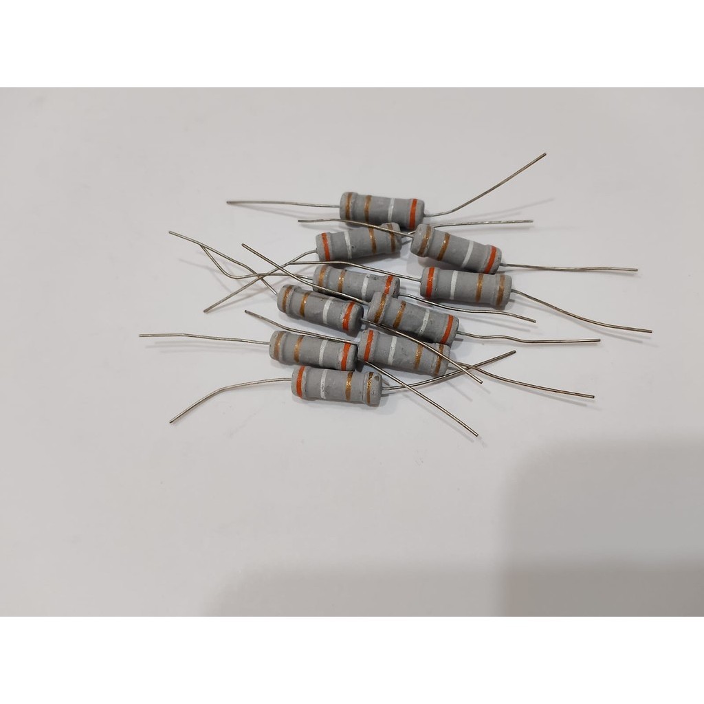 ( 30PCS ) RESISTOR 2 WATT 3.9 OHM 2watt 3.9 ohm R 2 watt 3.9ohm