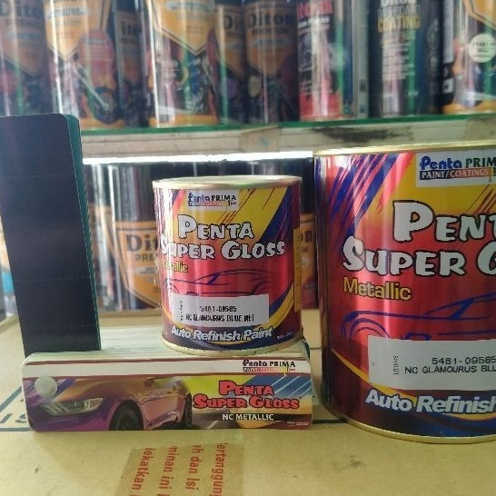 

cat penta super gloss metallic nc glamourus blue met 09585