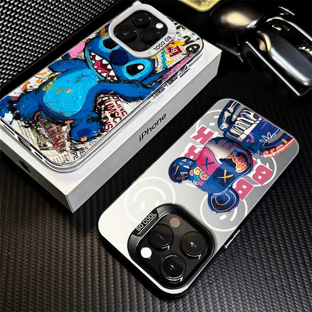 Blue Casing Ponsel Buram IMD untuk Infinix Hot 40 Pro Hot40i 30i Smart 8 Pro Smart 7 6 5 Spark 20C H