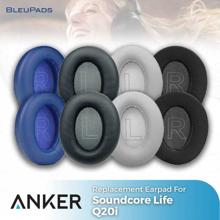 Earpad Foam Ear Cushion Anker Soundcore Life Q20i Q-20i Q 20i Earcup Bantalan Busa Foam Pad
