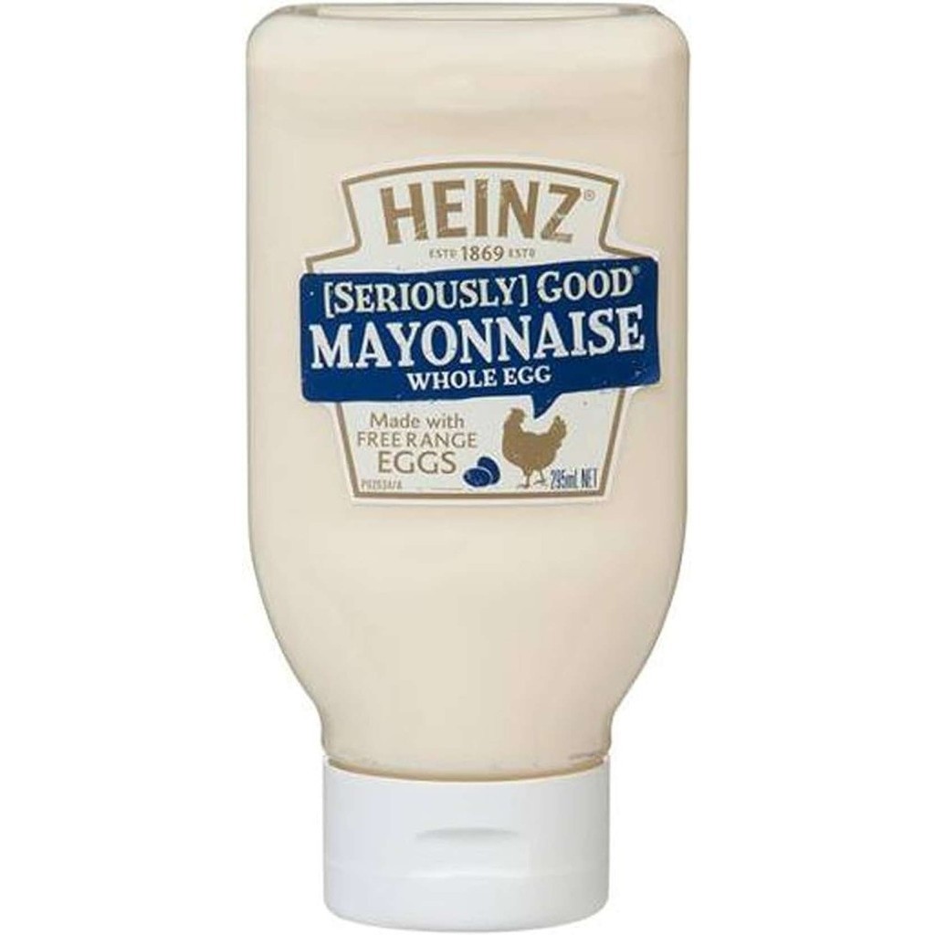 

HEINZ MAYONNAISE ORIGINAL SQUEEZY 295ML