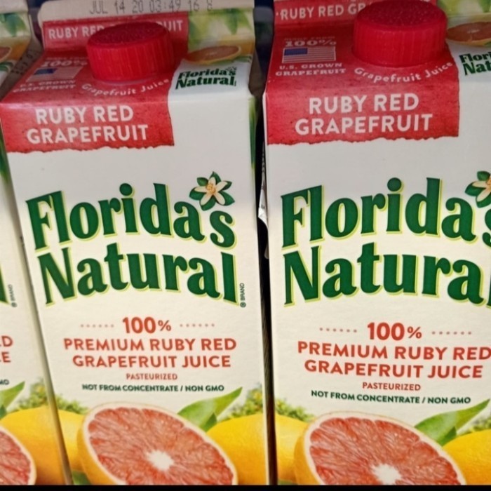 

floridas natural juice rasa Ruby Red grapefruit orange fresh jus 1.5lt