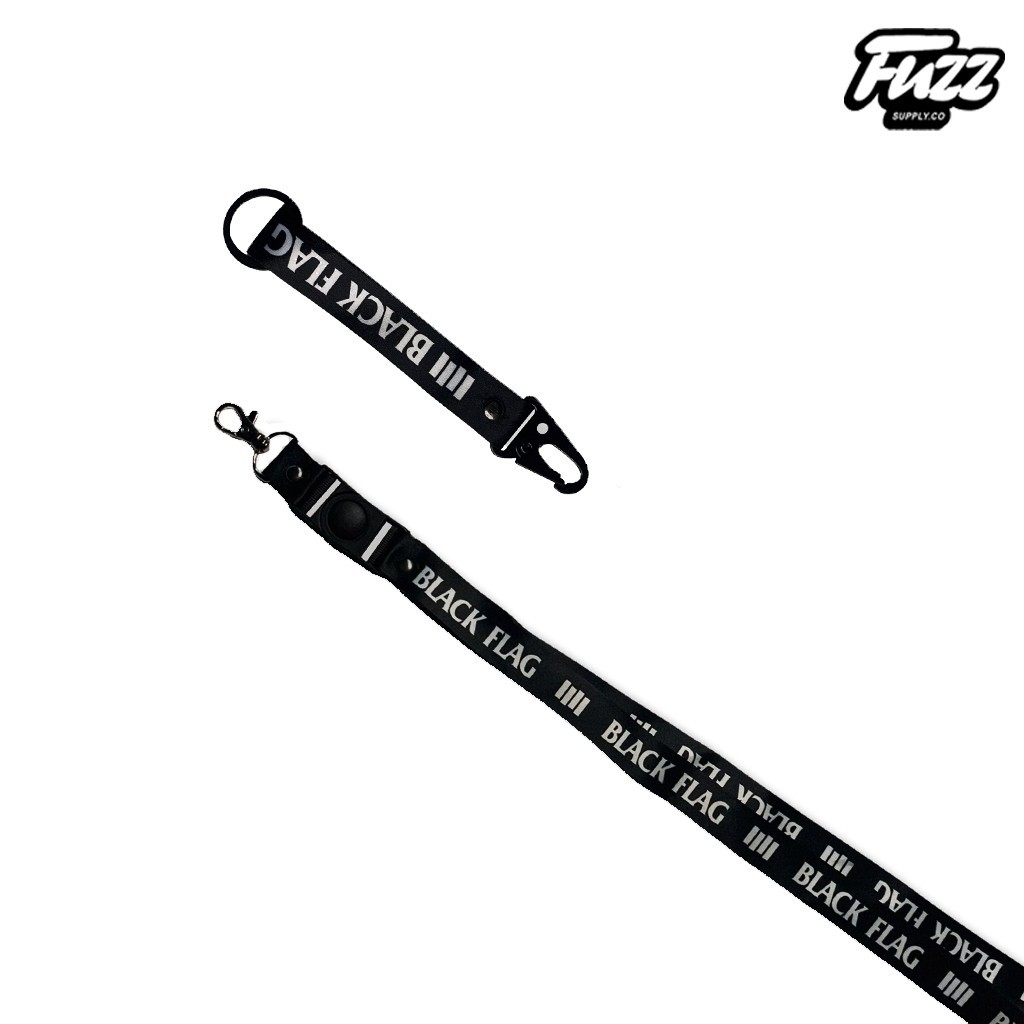

TALI LANYARD GANTUNGAN KUNCI BAND BLACK FLAG MUSIK PUNK ROCK
