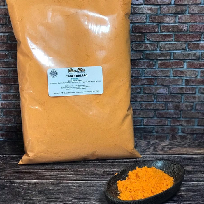 

Bumbu Tabur Balado non MSG 1 Kg