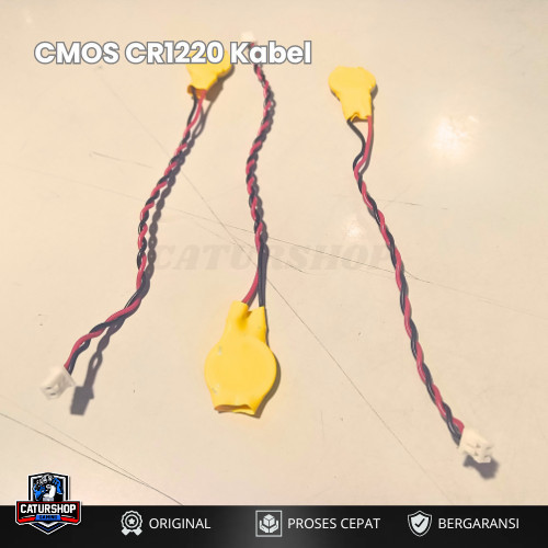 Baterai CMOS CR1220-3V Cable CMOS Laptop Notebook CR1220 Kabel