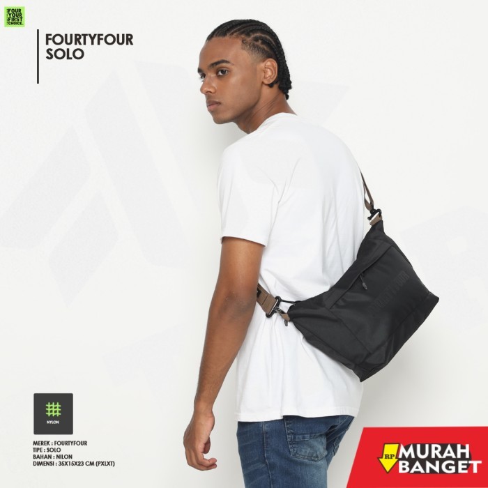 tas selempang pria kekinian Tas Selempang Pria Fourtyfour Solo Casual Daily Slingbag Pria Premium