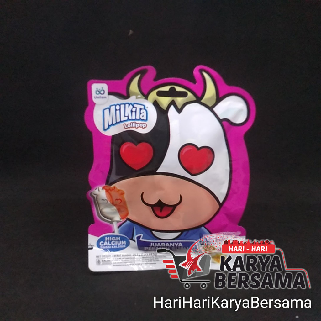 

MAKANAN RINGAN PERMEN MILKITA OMG ASSORTED MILK LOLLIPOP 25.5GR