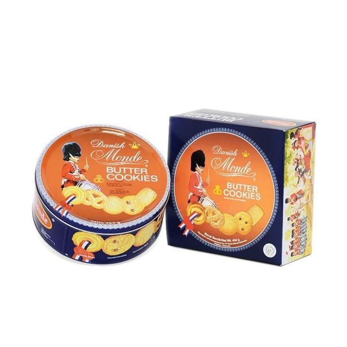 

MONDE BUTTER COOKIES BLUE SHELL 454GR