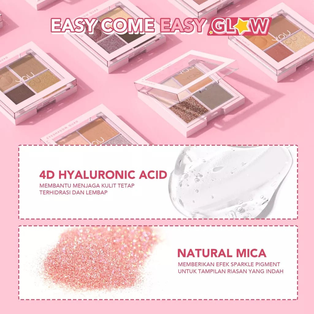 YOU The Simplicity Eyeshadow Quad Z