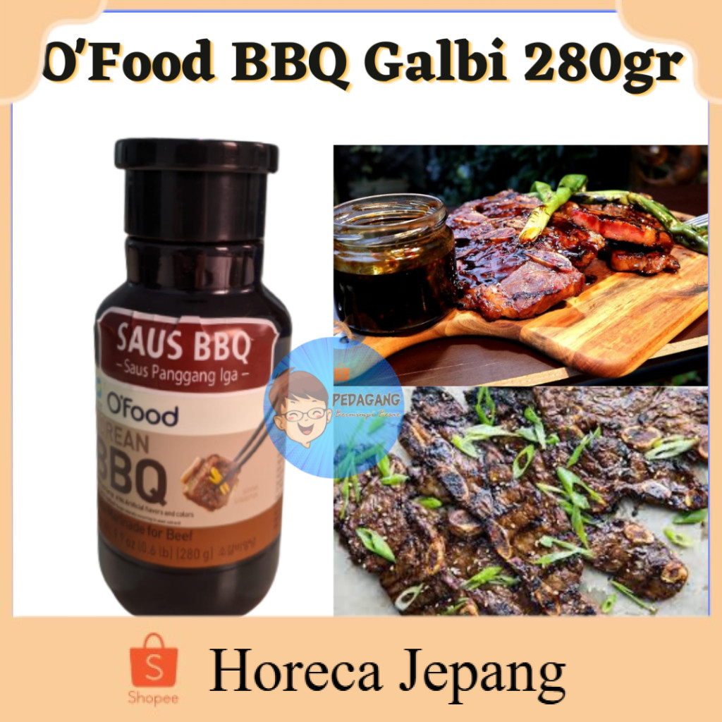 

OFood BBQ Galbi 280gr/ Saus Galbi Asli