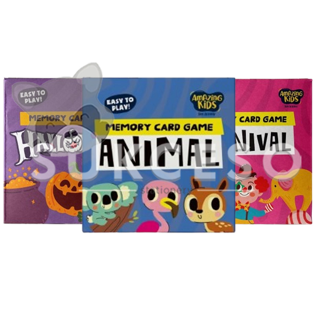 AMAZING KIDS Memory Card Game / Kartu Permainan Edukasi Anak
