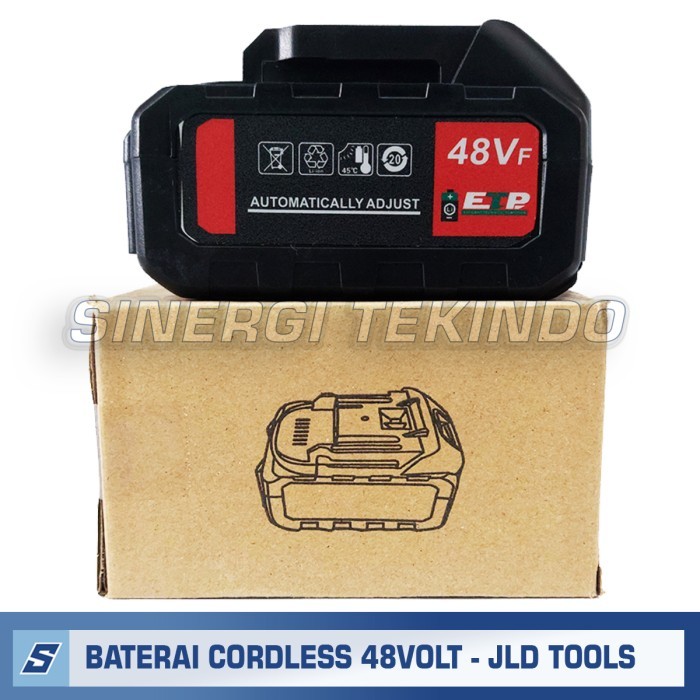 Baterai Cordless Impact Drill dan Gerinda 48V - JLD Tools 48 Volt