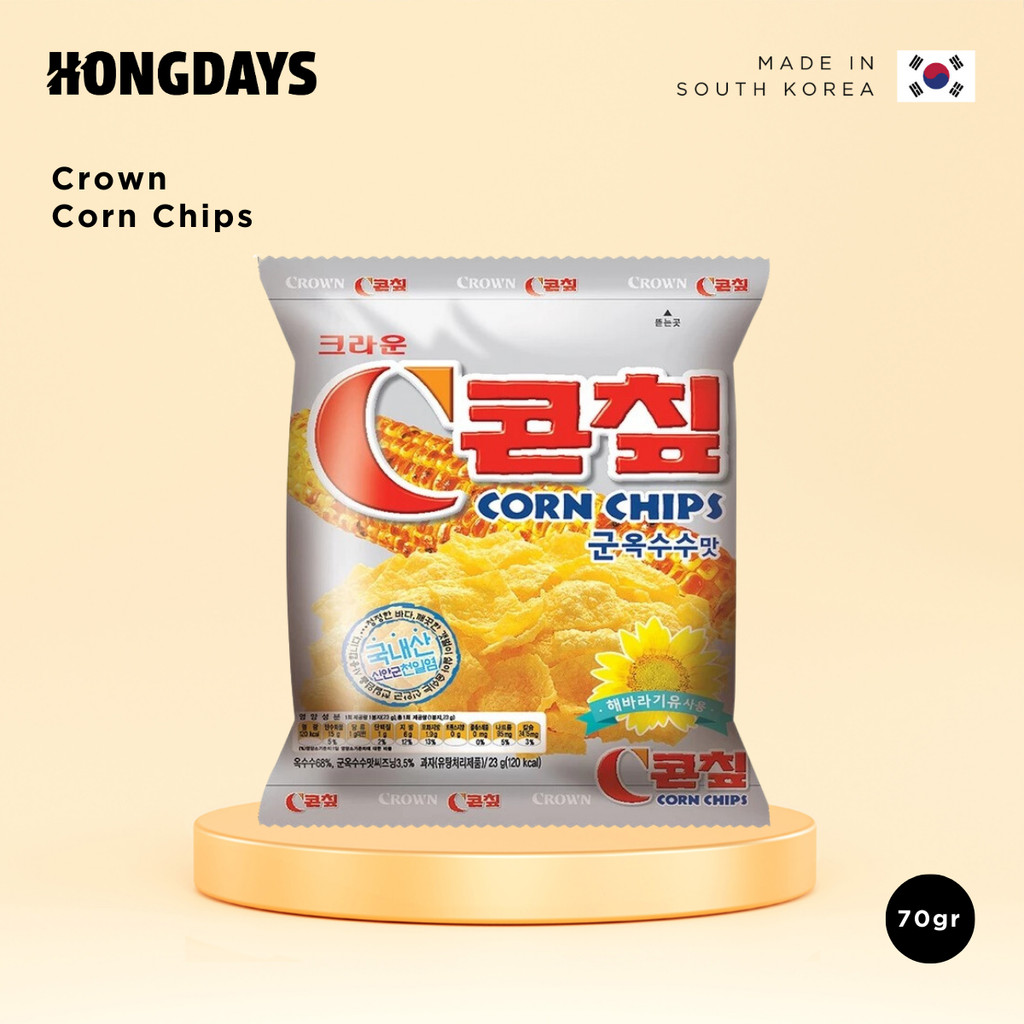 

CORN CHIPS 70g - Keripik Jagung Made In Korea - HONGDAYS