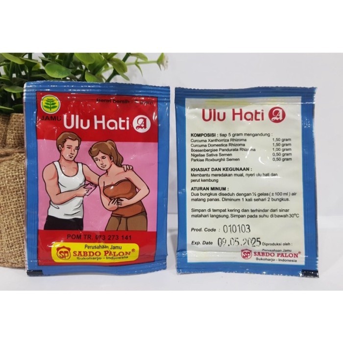 

Jamu Sakit Magh Ulu Hati A Sabdo Palon 10 Sachet