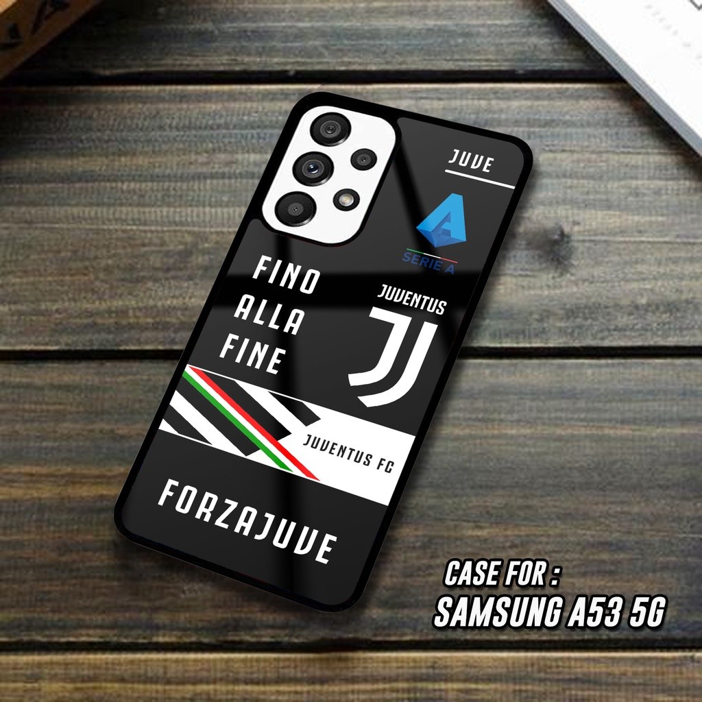 Case Samsung A53 5G Casing Hp Motif BOLA Hardcase 2D Glossy - Case Kilau - Softcase - Phone Case Hp 