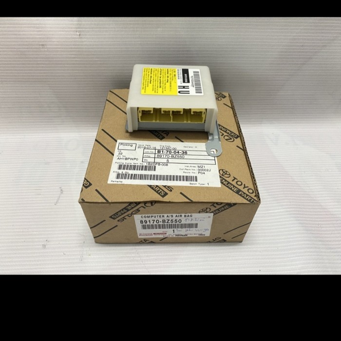 MODULE MODUL AIRBAG AIR BAG AGYA AYLA ORIGINAL ASLI 89170-BZ550