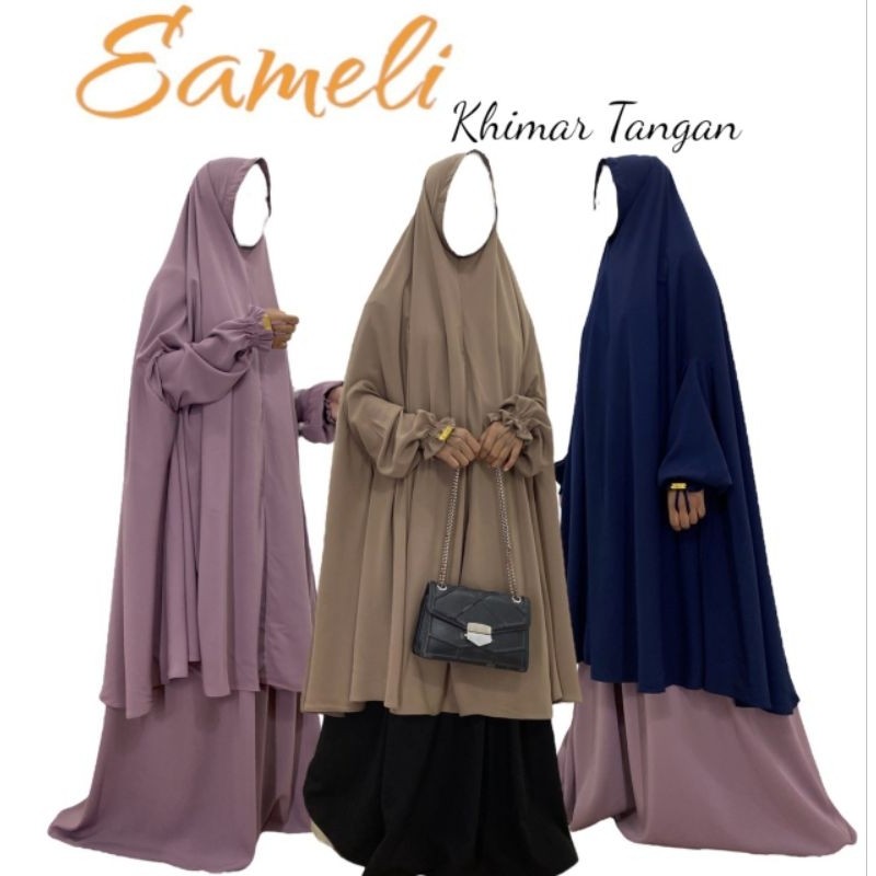 hk75rf Khimar Tangan Set | Khimar Tangan Set Sirwal Akhwat | Khimar Lengan
