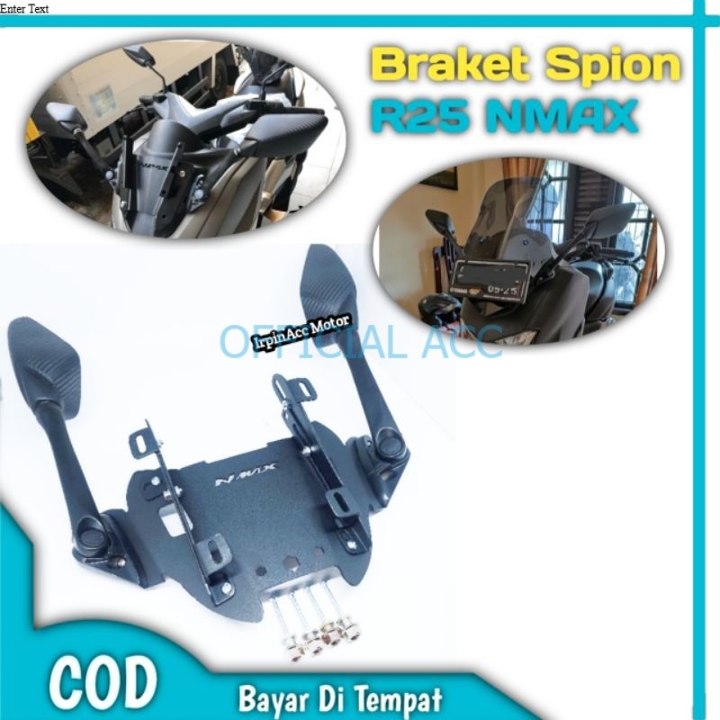 Braket Spion Yamaha Nmax New Nmax Old Spion R25 Braket Spion Nmax 2015 2016 2017 2018 2019 2020 2022