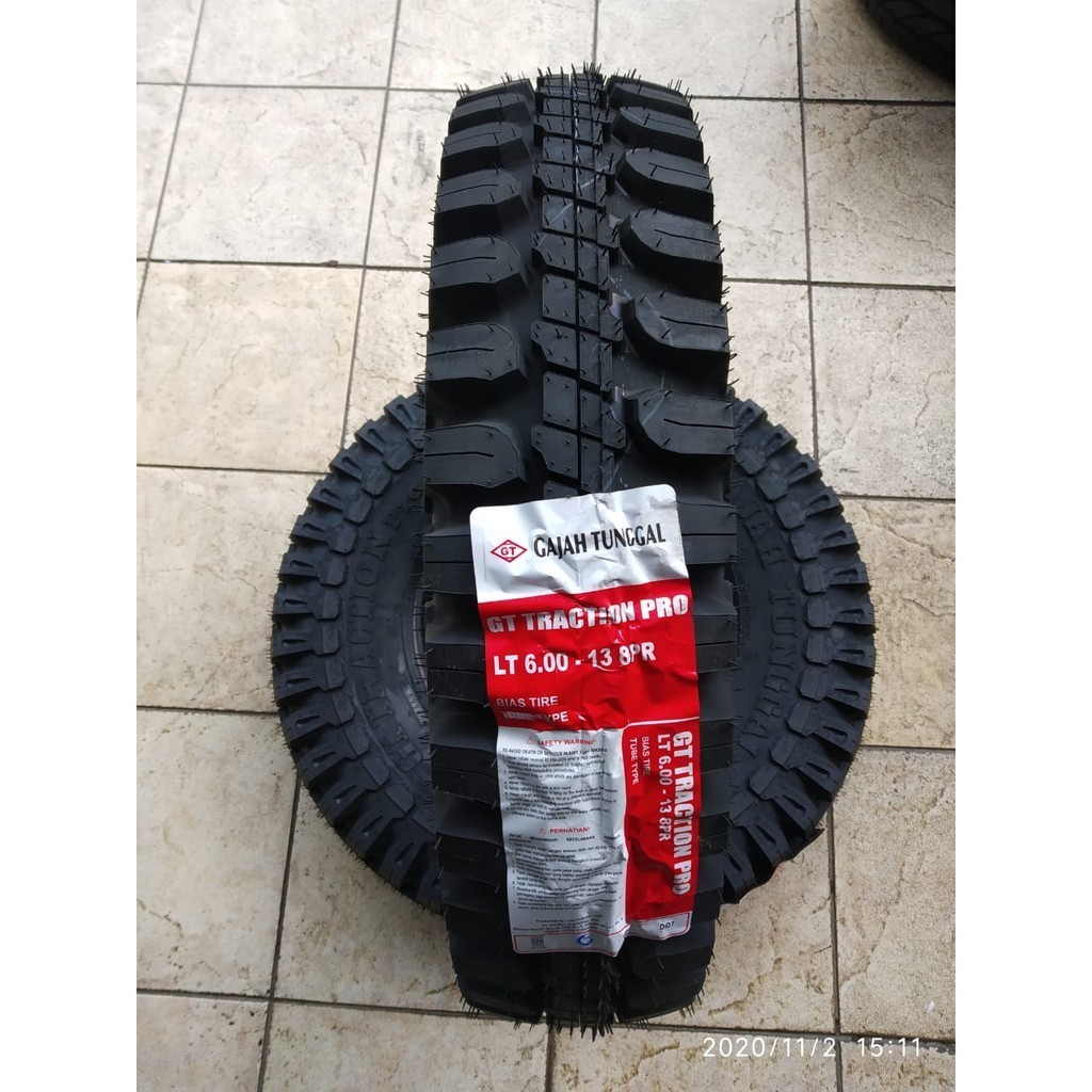 GT 600 R13 8PR setrana 6.00-13 Traction Ban Mobil Offroad GT